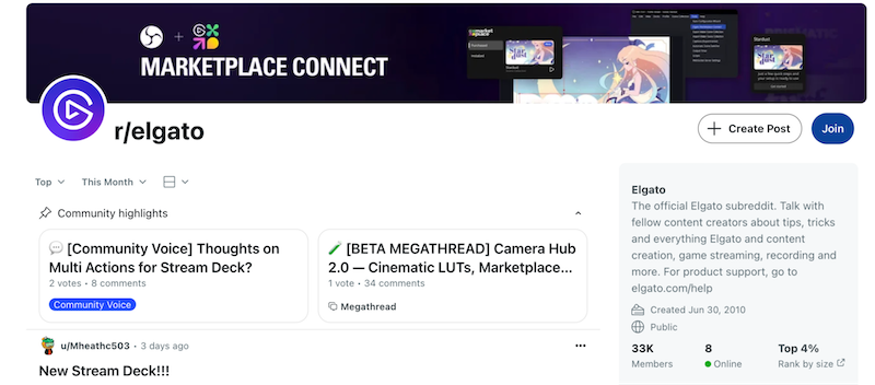 example of reddit marketing
