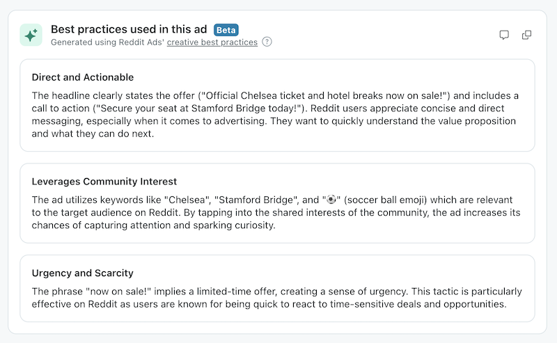 analysis of what makes an effective reddit marketing ad