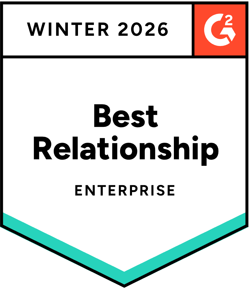 G2’s Best Results in Enterprise award for Summer 2024